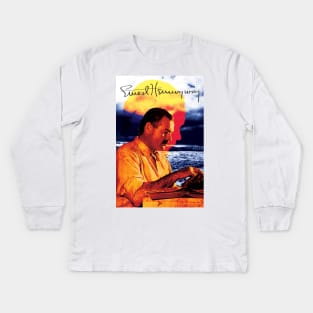 Ernest Hemingway -  Admired by Writers Kids Long Sleeve T-Shirt